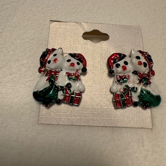 NWOT Christmas Animals Earrings - Picture 2 of 7